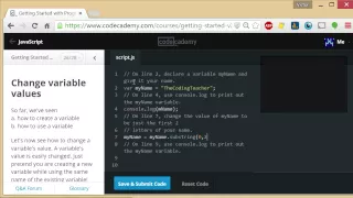 Codecademy Getting Started with Programming 26