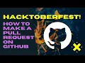 How to create a Pull Request on GitHub - special