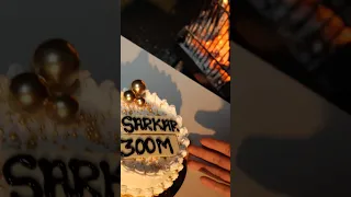 300 M’s celebrating for SARKAR JAURA PHAGWARA Thankyou for love & support from worldwide ! #sarkar