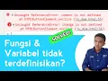 Solusi Uncaught ReferenceError Function name is not defined at HTMLButtonElement Onclick