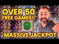 Download Lagu OMG! 59 FREE GAMES 🤑 MY EPIC JACKPOT ON BUFFALO SLOT MACHINE