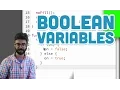 3 4 Boolean Variables - p5 js Tutorial