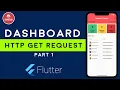 Flutter Dashboard Screen with HTTP Get Request SnippetCoder LEARN CODE CREATE - Part-1