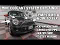 THE FOUR POINTS OF FAILURE OF THE MINI COOLANT SYSTEM SYMPTOMS HOW TO FIX