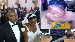 man bu tchers w fe with a cu t ass after a week of wedding