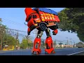Download Lagu First On YouTube!!!! Telolet Rolling Truck Transforms Into Robot