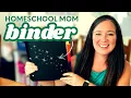 Homeschool Mom Binder 2025