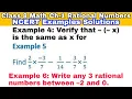 Class 8 Example 4 5 and 6 Maths Chapter 1 Rational Numbers NCERT Example solution