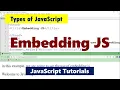 Embedding JS Understanding Embedding JavaScript How to Use JavaScript in HTML Markup
