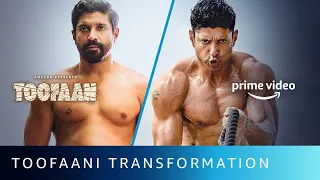 toofaani transformation of farhan akhtar amazon prime video