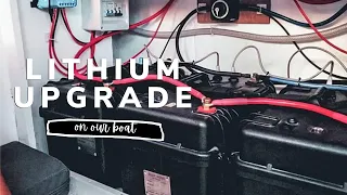 LITHIUM UPGRADE on our BOAT! ⚡| We Got A Extra Battery