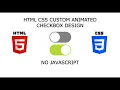 Custom Animated Checkbox - How to make custom checkbox