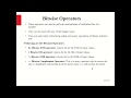 Java Tutorial 17 Operators Bitwise Operators in Java Part 6