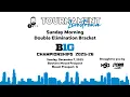 Lagu LIVESTREAM: Big Ten Championships 2025-2026 | Sunday Double Elimination Bracket