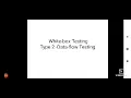 Data Flow Testing