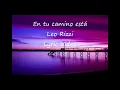 En tu camino está - Leo Rizzi (Lyric Video)