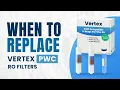 Vertex PWC RO Filters Which Compatible Annual Replacement Kit Do I Need and How Often to Change