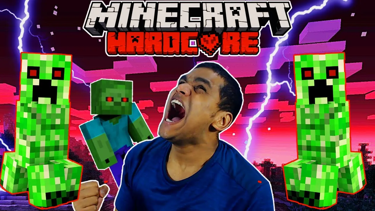Maybe This Was A Bad Idea? [Minecraft Hardcore #1]