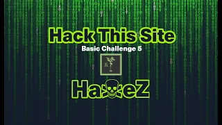Hack This Site Basic Web Challenges - Level 5