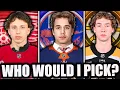 2025 NHL Mock Draft Who I Would Draft With Every Pick