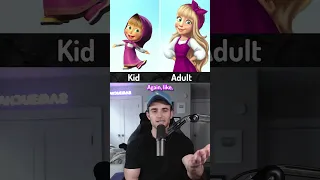 Kid or Adult Version of these Characters
