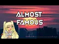 ALMOST FAMOUS Lyric Video - Beauty School Dropout