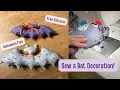 FREE Halloween Bat Sewing Pattern Easy Stuffed Animal Tutorial