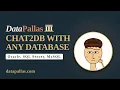 DataPallas Chat2DB With Any Database Oracle SQL Server MySQL