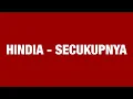 Download Lagu HINDIA - SECUKUPNYA | Lirik Lagu