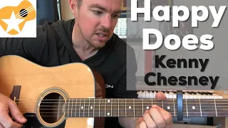 Download Happy Does | Kenny Chesney | Beginner Guitar Lesson MP3