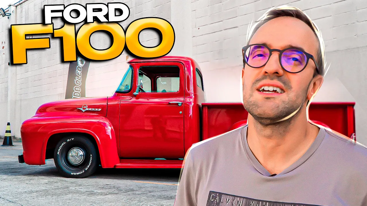 A FORD F100 MAIS BONITA DO BRASIL