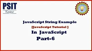 String Method subtring indexOf lastIndexOf Example JavaScript Part-6