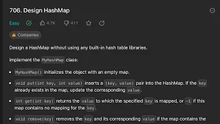 Design HashMap - Leetcode 706