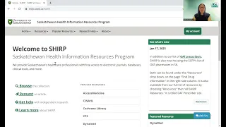 RxFiles SHIRP Access Tutorial