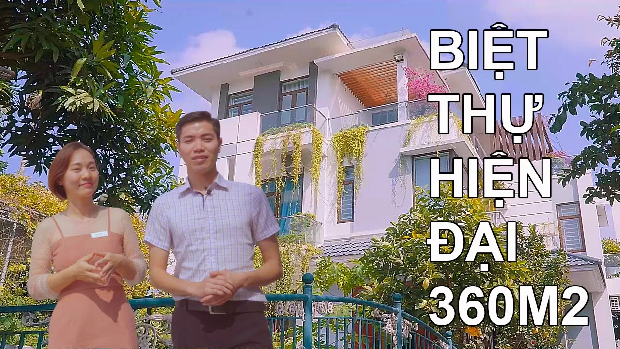 “Sống xanh” với biệt thự nhà vườn 3 tầng hiện đại tại Ninh Bình