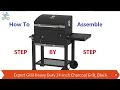 How to assemble Expert Grill Heavy Duty 24 - Inch Charcoal Grill Black