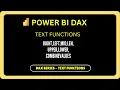 DAX TUTORIAL TEXT DAX FUNCTIONS Power BI DAX Tutorial COMBINEVALUES DAX