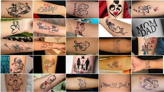 Top 50 LATEST MOM DAD TATTOO DESIGNS FOR BOYS TRENDING TATTOO DESIGN BOYS STYLISH TATTOO DESIGN