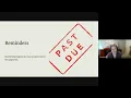 Conditional Release Reminders Reteaching