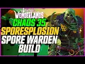 BEST SPORE WARDEN BUILD Chaos 35 Made Easy FrostWilder Tiny Tina s Wonderlands Build