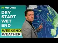 Weekendweer 16/10/2025 – Vaarwel hoge temperaturen – Met Office weersvoorspelling VK