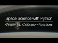 Space Science with Python - Cassini Calibration Functions