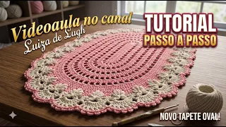 TAPETE LINDO PASSO A PASSO