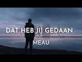 Download Lagu Dat Heb Jij Gedaan - MEAU karaoke