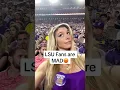 Lagu LSU Fans are MAD😳😅🏈 #shorts