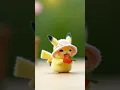CHOMELL😍pikachu and stroberry #stroberry #pikachu #funnyanimal #funnyvideo #shorts #shortvideo