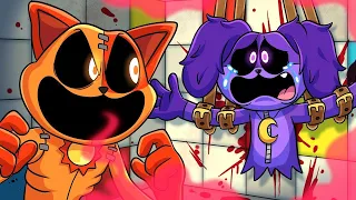 كات ناب و دوق داي لكن الأدوار معكوسة كرتون بوبي بلاي تايم 3 Poppy Playtime Chapter 3 