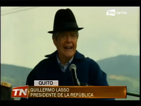Presidente Lasso reiteró el apoyo que dará a la producción del campo