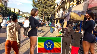 Beautiful Girls On Street Of Addis Ababa Ethiopia Addis Ababa Walking Tour 2023 