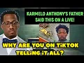 Download Lagu Karmelo Anthony Why Is Your father On TikTok Live Telling Everything